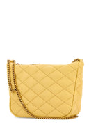 Saint Laurent Yellow Leather Crossbody Bag