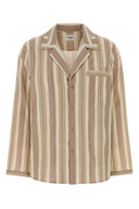 Saint Laurent Embroidered Cotton Shirt