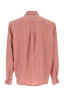 Saint Laurent Pink Silk Shirt