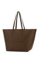 Brunello Cucinelli Mud Leather Shopping Bag