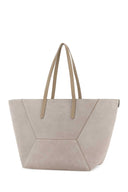 Brunello Cucinelli Dove Grey Shopping Bag