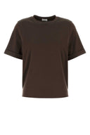 Brunello Cucinelli Brown Cotton T Shirt
