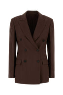 Brunello Cucinelli Brown Jersey Blazer