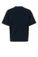 Brunello Cucinelli Dark Blue Cotton T Shirt