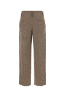 Brunello Cucinelli Embroidered Linen Pant
