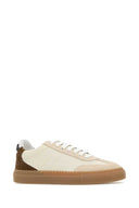 Brunello Cucinelli Multicolor Fabric And Suede Sneakers