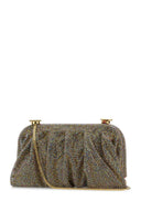 Benedetta Bruzziches Embellished Fabric Large Venus Clutch