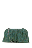 Benedetta Bruzziches Embellished Fabric Large Venus Clutch