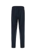 Cellar Door Navy Blue Jersey Wide Leg Alfonso Pant