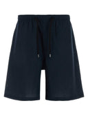 Bermuda Jago in lino blu navy Cellar Door