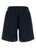 Bermuda Jago in lino blu navy Cellar Door