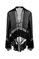 Blumarine Blumarine in Chiffon Nero
