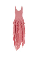 Abito Blumarine in georgette rosa