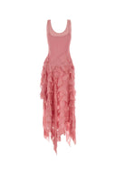 Abito Blumarine in georgette rosa