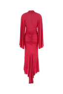 Abito Blumarine in Jersey Fucsia