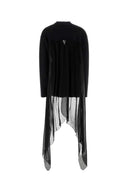 Cardigan Blumarine in misto viscosa nero