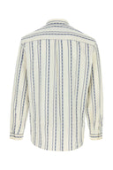 Brunello Cucinelli Embroidered Stretch Cotton Shirt