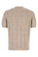 Brunello Cucinelli Sand Knit T Shirt