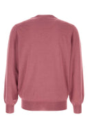 Brunello Cucinelli Jersey de mezcla de cachemira rosa oscuro