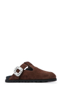 Roger Vivier Slidy Viv 클로즈드 T 스트랩 뮬