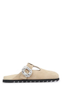 Roger Vivier Slidy Viv 클로즈드 T 스트랩 뮬