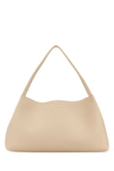 Testoni Ivory Leather Enzo 45 Shopping Bag