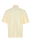 Ami Cream Piquet Polo Shirt