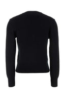 Ami Black Wool Cardigan