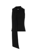 Ami Schwarzes Jersey-Oberteil