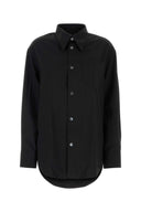 Ami Black Wool Oversize Shirt