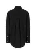 Ami Black Wool Oversize Shirt