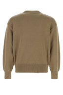 Ami Cappuccino Wool Blend Sweater