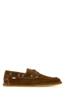 Ami Brown Suede Loafers