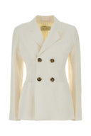 Ami Ivoryy Jersey Blazer
