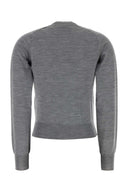 Ami Grey Wool Cardigan