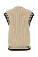 Ami Sand Wool Blend Vest