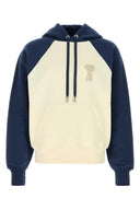 Ami Two Tone Cotton Sweatshirt