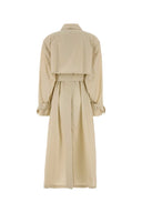 Sportmax Sand Cupro Blend Zavorra Trench Coat