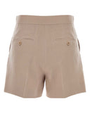 Max Mara Antiqued Silk Aerosi Shorts