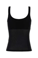 Max Mara Black Viscose Blend Biada Tank Top
