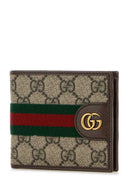 Gucci Printed Canvas Wallet