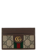 Gucci 印花帆布卡包