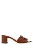 Gucci Brow Leather Mules