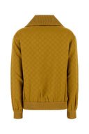 Gucci Mustard Viscose Blend Polo Shirt