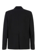 Gucci Black Cotton Blend Blazer