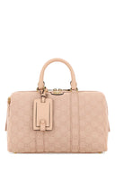 Borsa Ophidia media in tela rosa Gucci