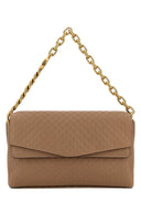 Borsa a tracolla media in pelle biscotto Gucci