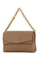 Borsa a tracolla media in pelle biscotto Gucci