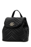 Zaino Gucci Mini Gg Marmont in pelle nera