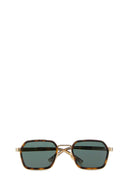 Gucci-Sonnenbrille aus goldenem Metall